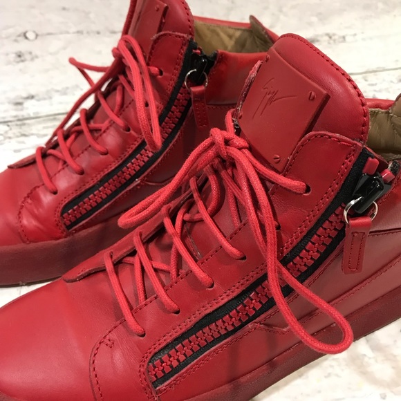 Giuseppe Zanotti men’s leather sneakers, size 42 - Picture 2 of 8